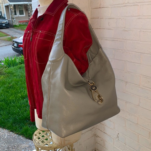 Dooney & Bourke Borsa a mano, Tracolla Pebble Grain, bianco, Taglia unica